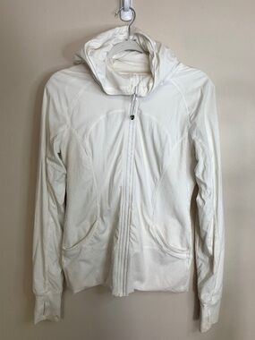 Lululemon White Dance Studio Reversible Jacket 10
